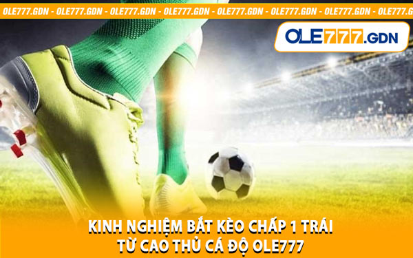 Kinh Nghiệm Bắt Kèo Chấp 1 Trái Từ Cao Thủ Cá Độ Ole777